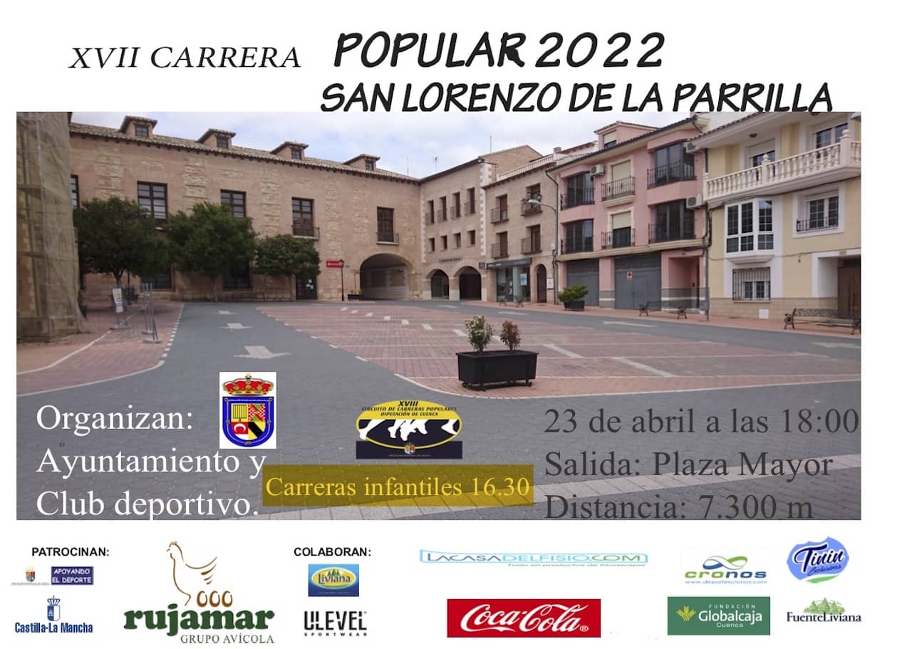 Cartel Carrera Popular22